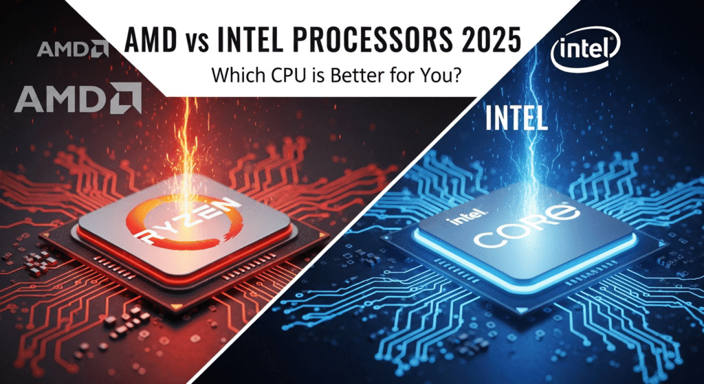 AMD vs Intel Processors 2025 Which CPU is Better for You?