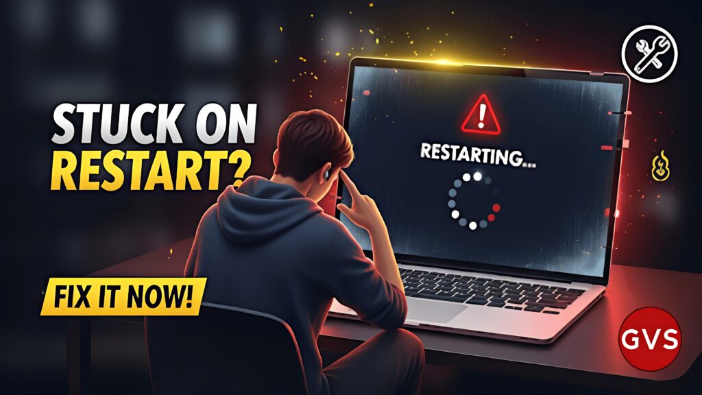 Laptop Stuck on Restarting Screen? Full Fix Guide 2025