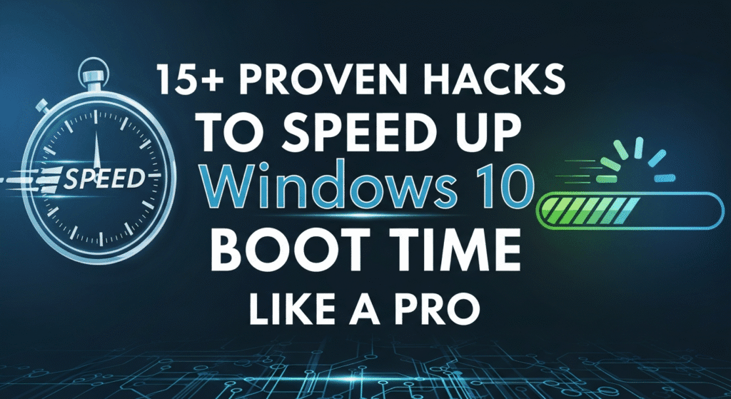 15+ Proven Hacks to Speed Up Windows 10 Boot Time Like a Pro