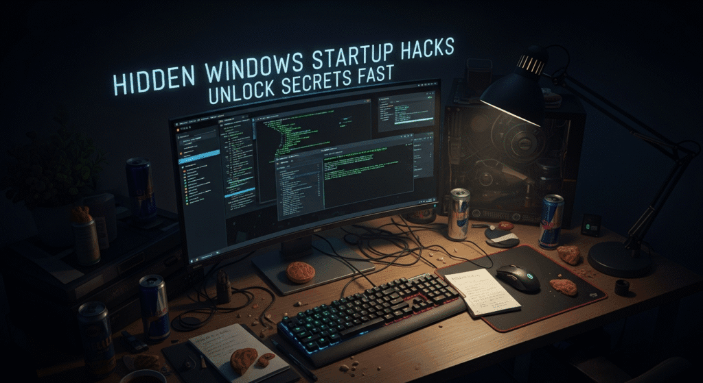 Windows secret startup folder shell command