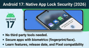 Android 17 Natural App Lock Security
