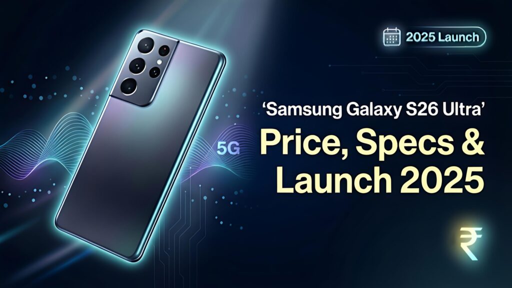 Samsung Galaxy S26 Ultra Price, Specs & Launch Details 2025