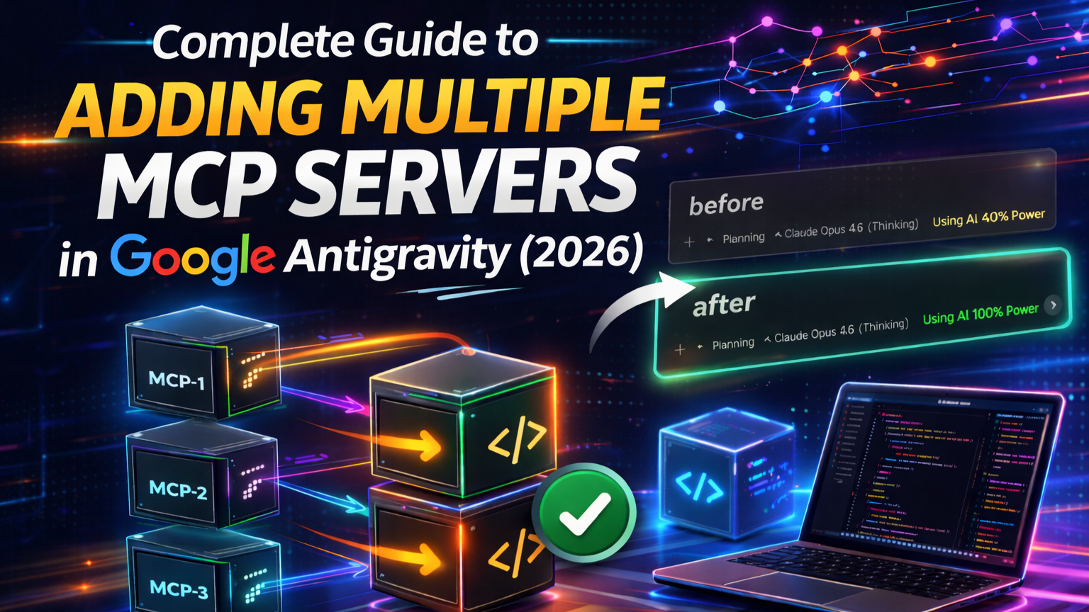 Complete Guide to Adding Multiple MCP Servers in Google Antigravity (2026)