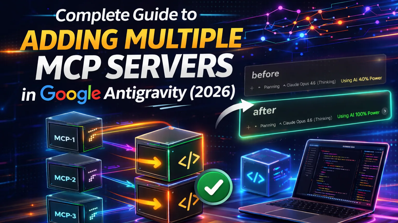 Complete Guide to Adding Multiple MCP Servers in Google Antigravity (2026)
