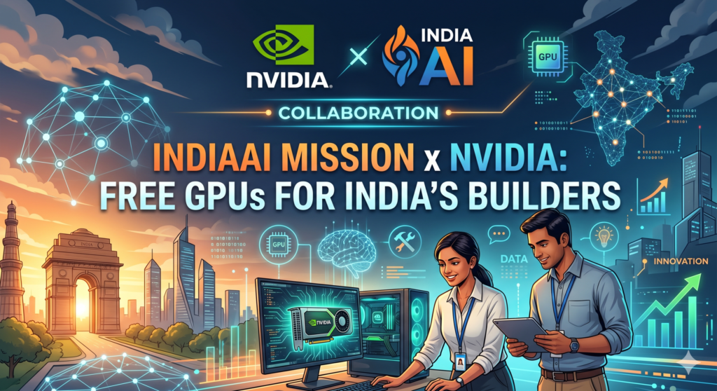 IndiaAI Mission NVIDIA partnership GPU infrastructure for Indian students and startups 2026