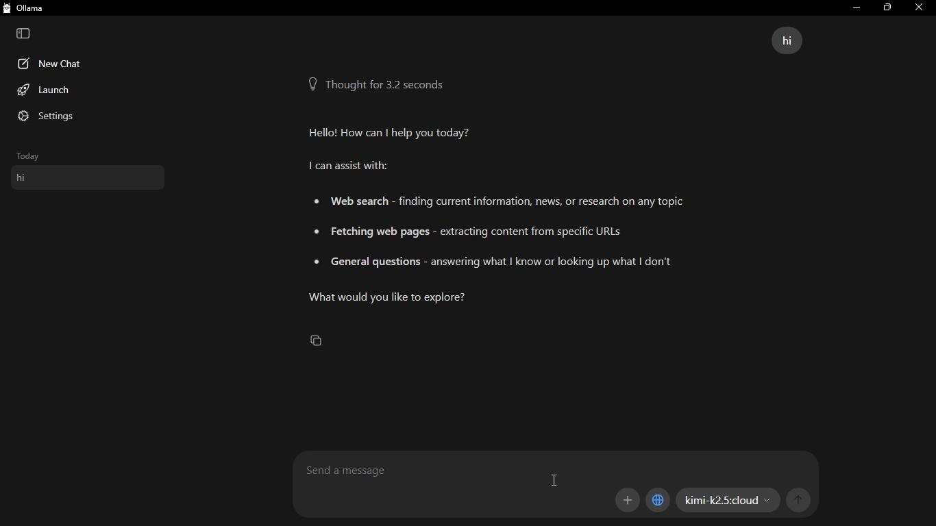 Ollama-in-Chat Ollama-in-Chat